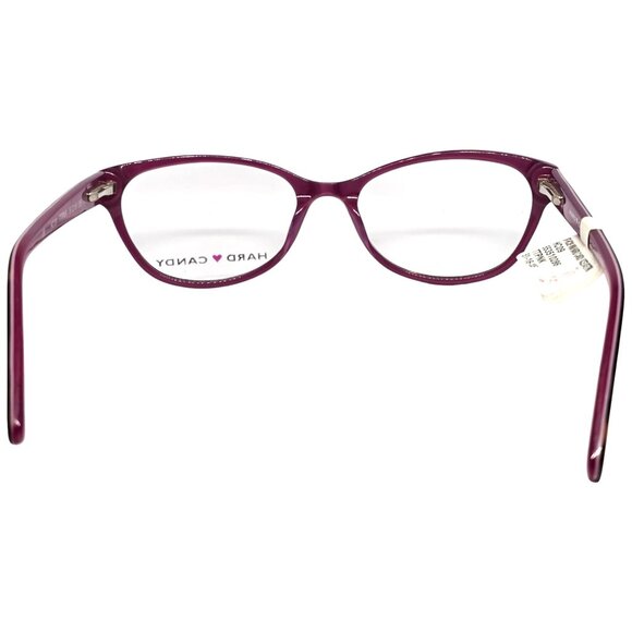 Hard Candy Womens Cat Eye Glasses Frames Tortoise & Pink Acetate 51-16-135 HC09 - Picture 7 of 9